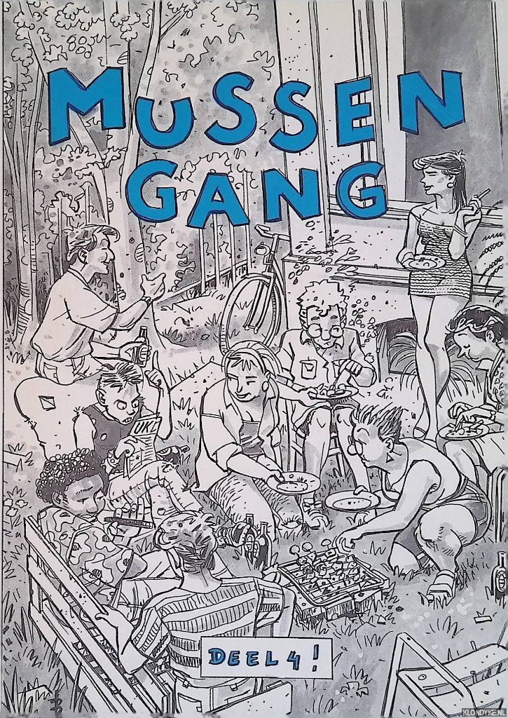 Bgel, Peter & Bert Cornelius - en anderen - Mussengang: het leven in Gronings studentenhuis deel 4