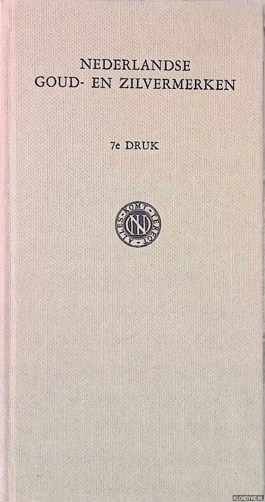 Voet Jr., Elias & P.W. Voet (bewerking) - Nederlandse goud- en zilvermerken