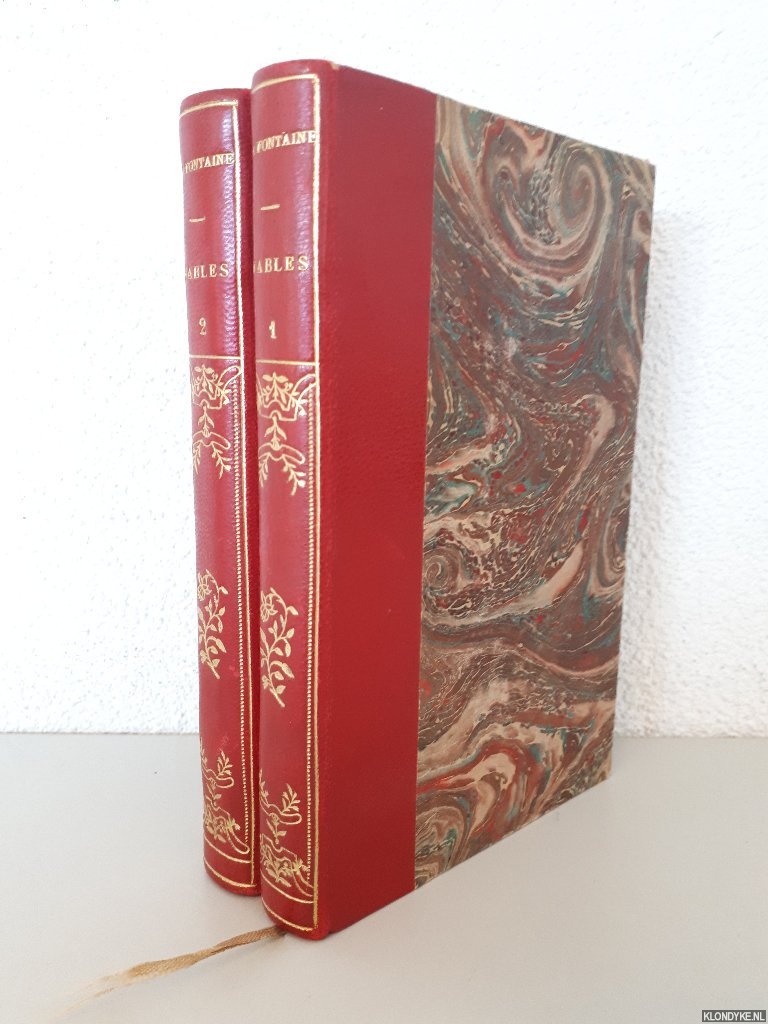 Fontaine, Jean de La - Fables de La Fontaine publies par D. Jouaust avec une prface de Paul Lacroix (2 volumes)