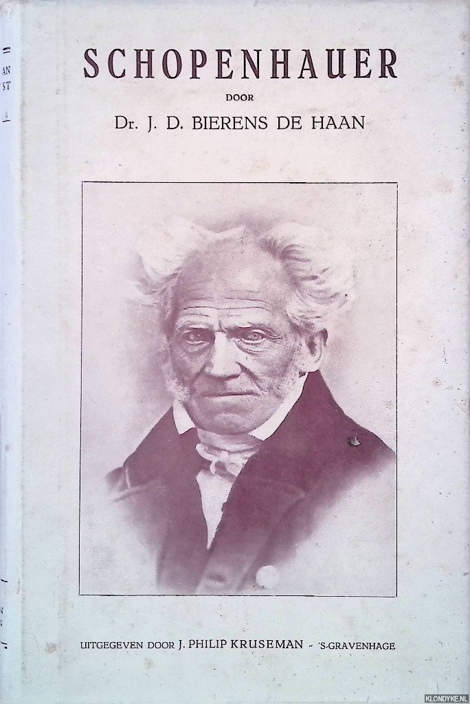 Schopenhauer - Bierens de Haan, J.D.