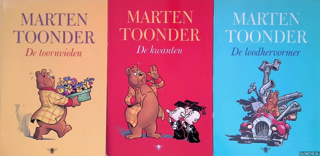 Toonder, Marten - De toornviolen; De kwanten; De loodhervormer (3 delen)