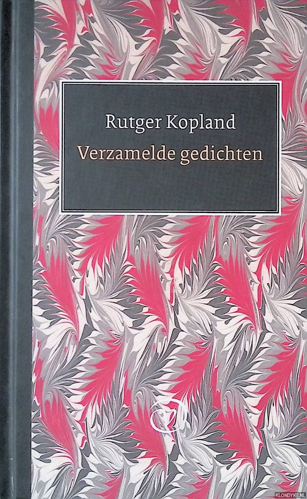 Kopland, Rutger - Verzamelde gedichten