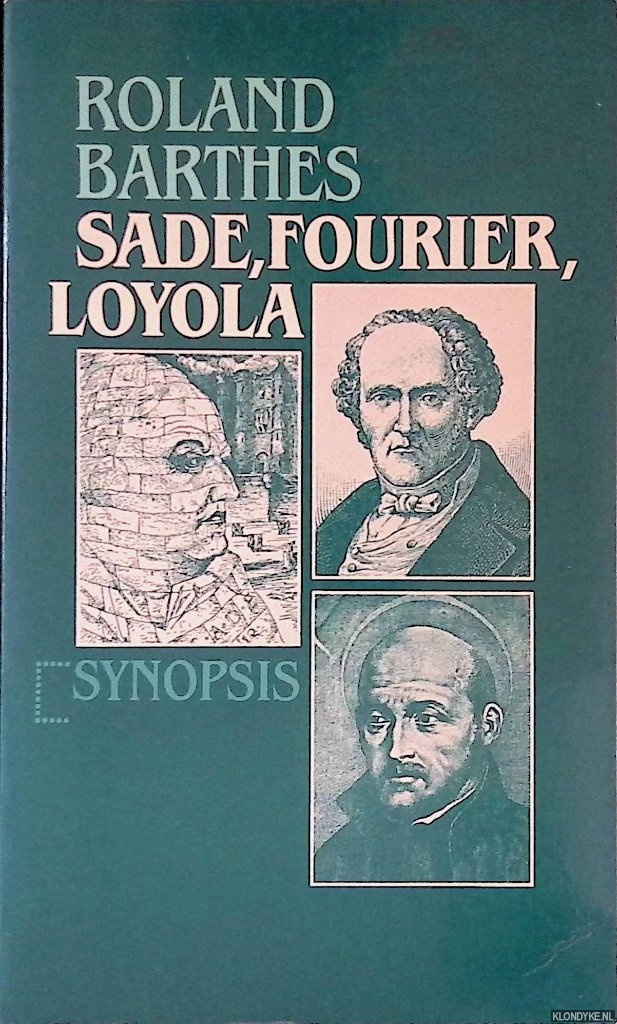 Barthes, Roland - Sade, Fourier, Loyola