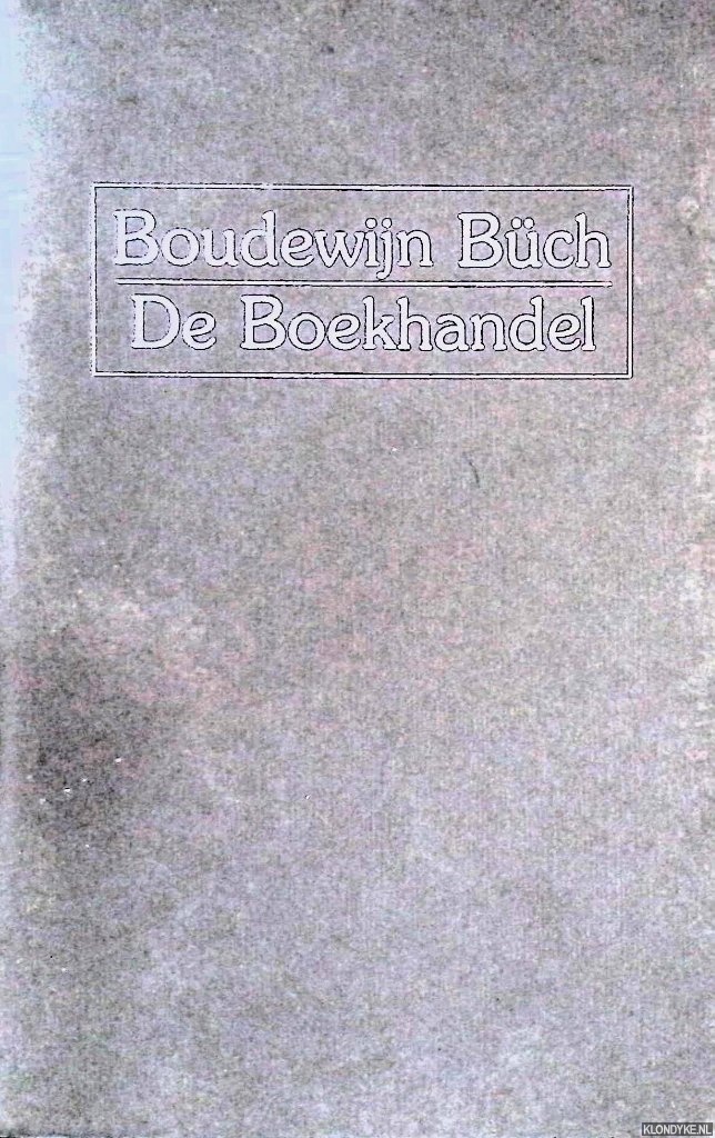 Bch, Boudewijn - De Boekhandel
