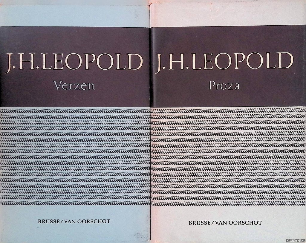 Leopold, J.H. - Verzen & Proza (2 delen)