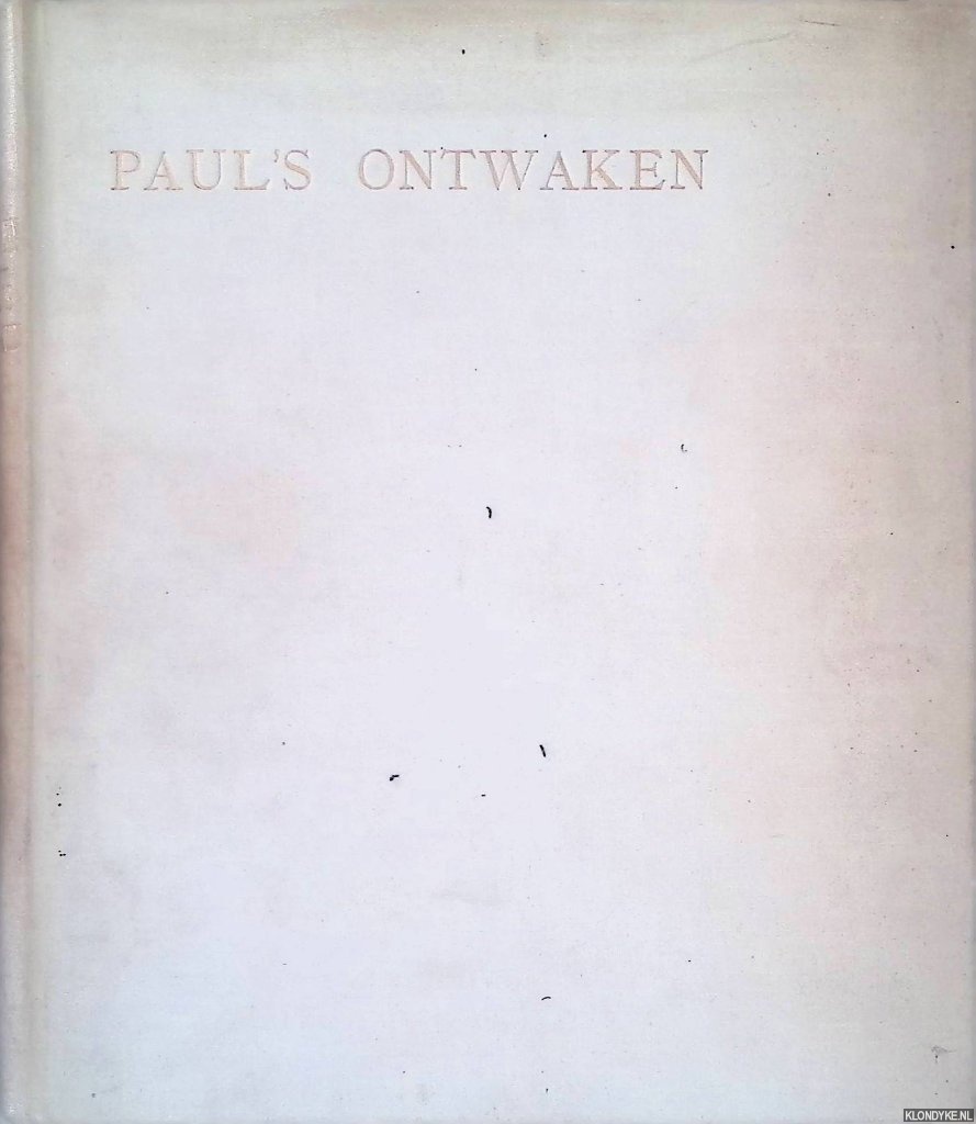 Eeden, Frederik Van - Paul's ontwaken - 3e duizend