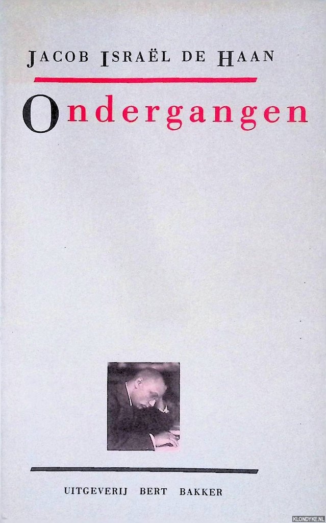 Haan, Jacob Israel de - Ondergangen