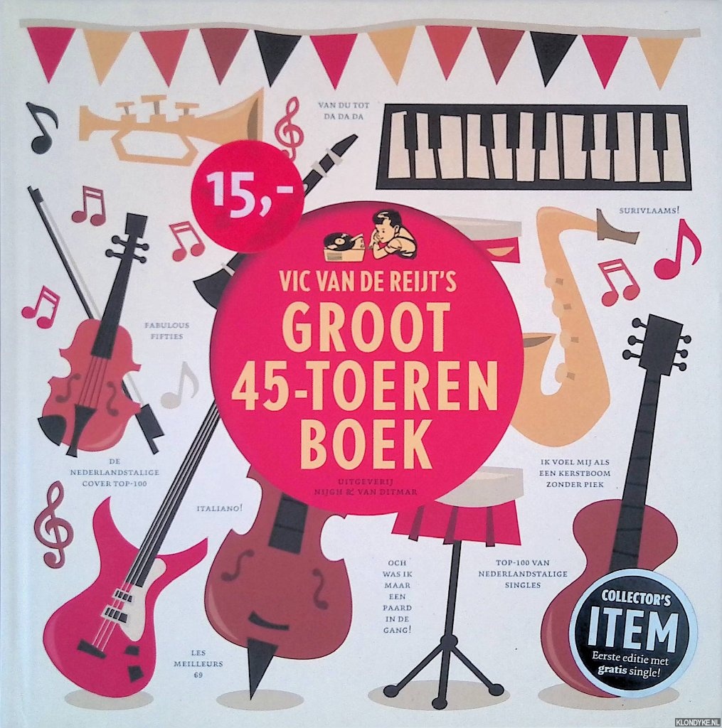 Reijt, Vic van de - Vic van de Reijts groot 45-toerenboek