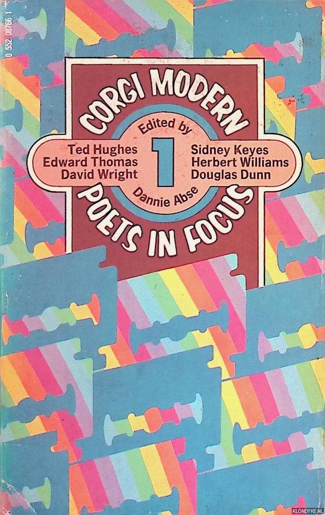 Abse, Dannie (editor) - Corgi Modern Poets in Focus No. 1: Ted Hughes, Edward Thomas, David Wright, Sidney Keyes, Herbert Williams, Douglas Dunn