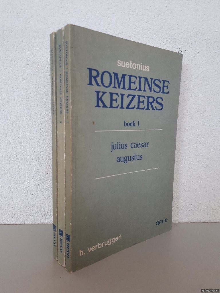 Suetonis - Romeinse keizers (3 delen)