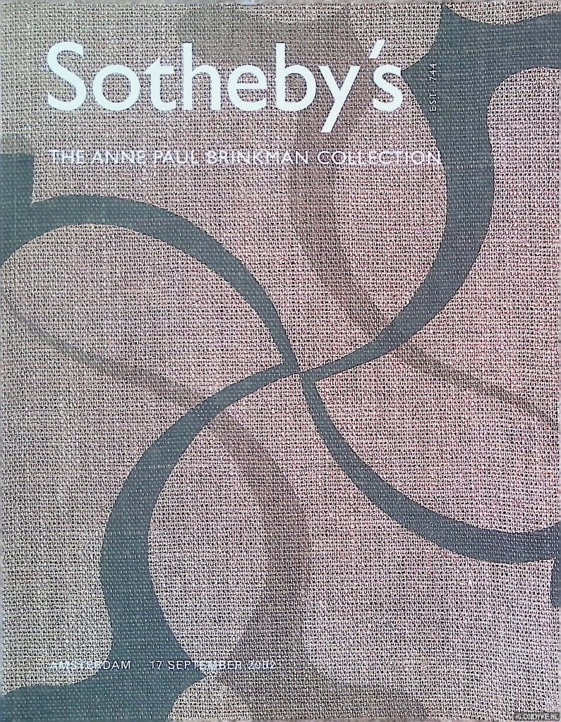 Baas, Josphine - and others - Sotheby's: The Anne Paul Brinkman Collection: Amsterdam 17 september 2002