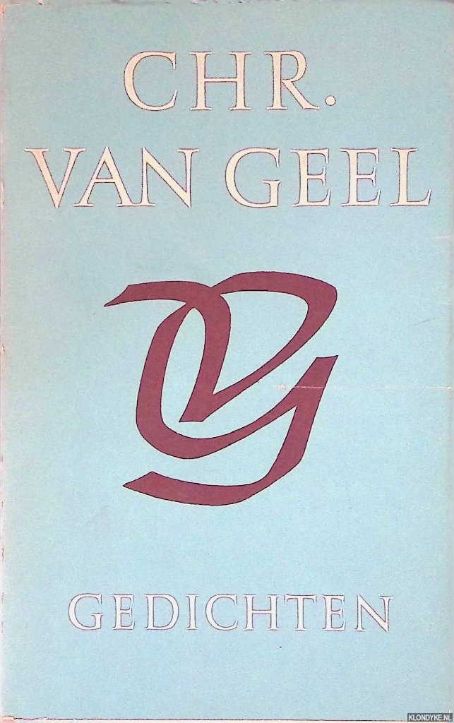 Geel, Chr. Van - Spinroc en andere verzen
