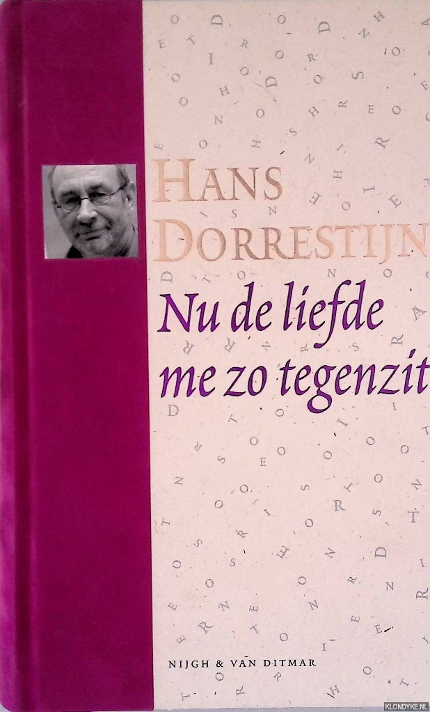 Dorrestijn, Hans - Nu de liefde zo tegenzit + CD