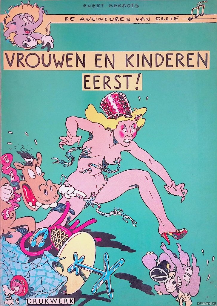 Geradts, Evert - De avonturten van Ollie: Vrouwen en kinderen eerst!