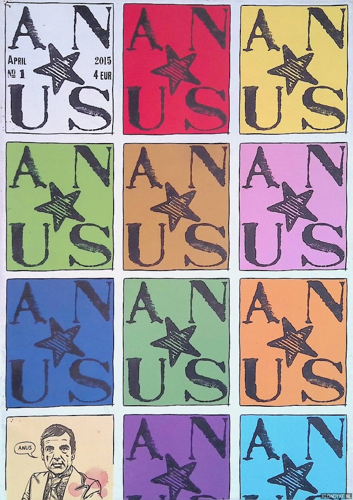 Kousbroek, Gabriel - Anus magazine nummer 1: April 2015