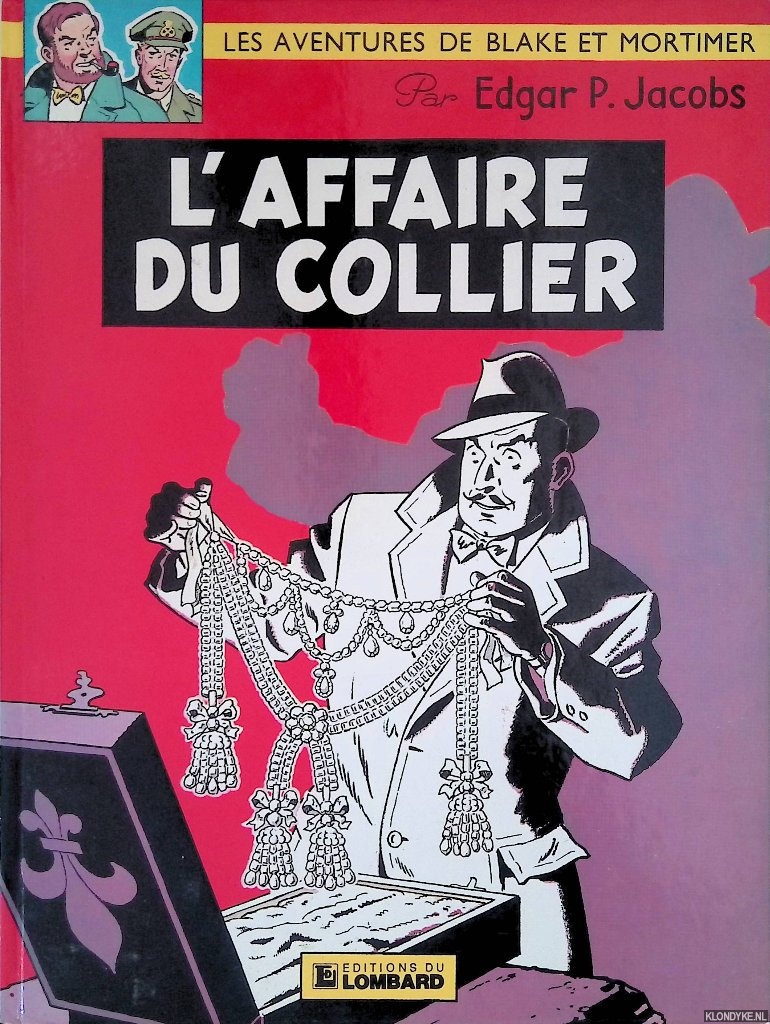 Jacobs, Edgar P. - Blake et Mortimer, tome 10: L'affaire du collier