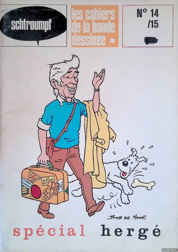 Glnat, Jacques - and others - Schtroumpf: Les cahiers de la bande dessine: N 14/15: Spcial Herg