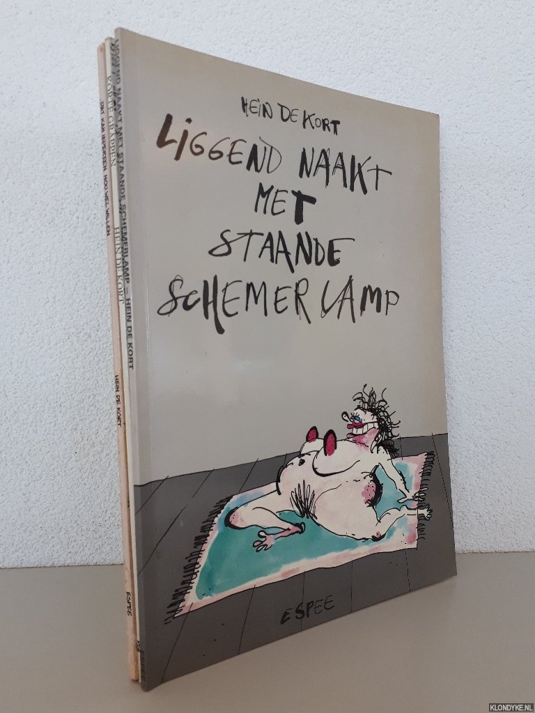 Kort, Hein de - 1) Liggend naakt met staande schemerlamp; 2) Korte grappen; 3) Dat kan iedereen nou wel willen (3 albums)