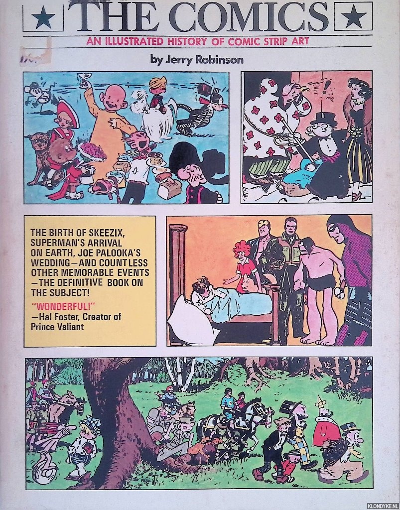 Robinson, Jerry - The Comics: An Illustrated History of Comic Strip Art