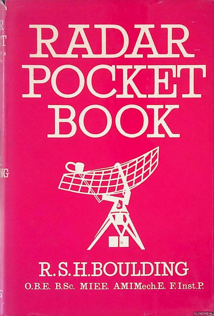 Boulding, R.S.H. - Radar Pocket Book