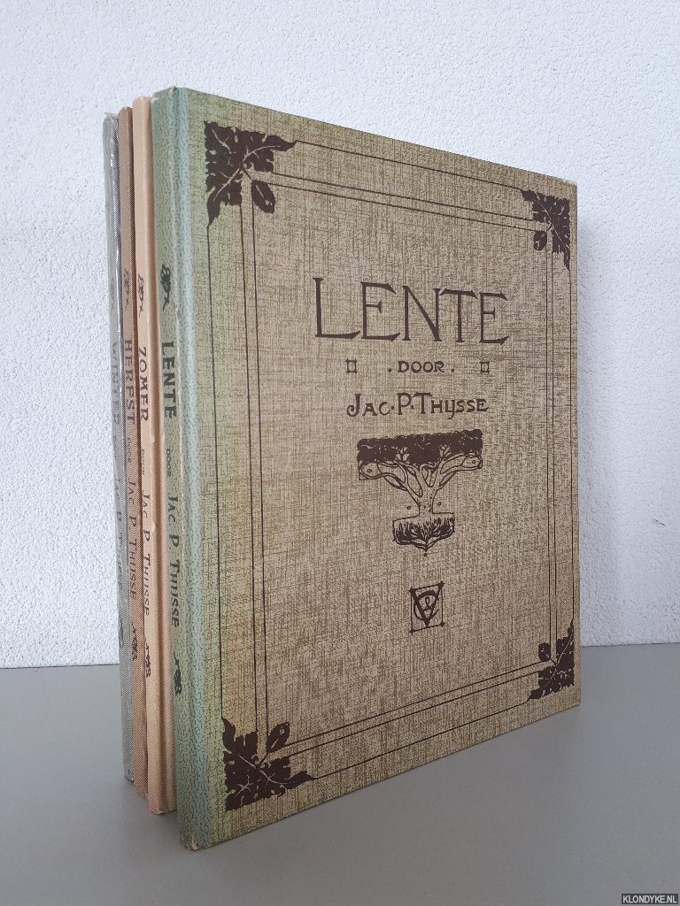 Thijsse, Jac. P. - Lente, Zomer, Herfst, Winter (4 delen)