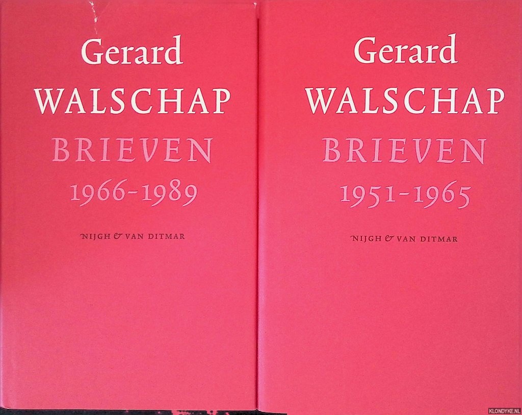Walschap, Gerard - Brieven1951-1965: Brieven 1966-1989 (2 delen)