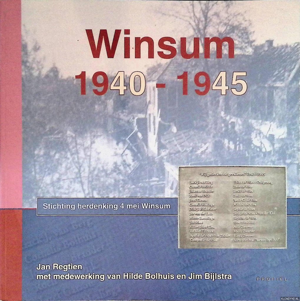 Regtien, Jan - Winsum 1940-1945