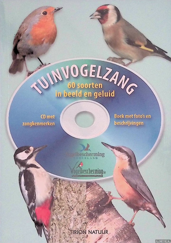Roberts, Owen, - Tuinvogelzang: 60 soorten in beeld en geluid + CD