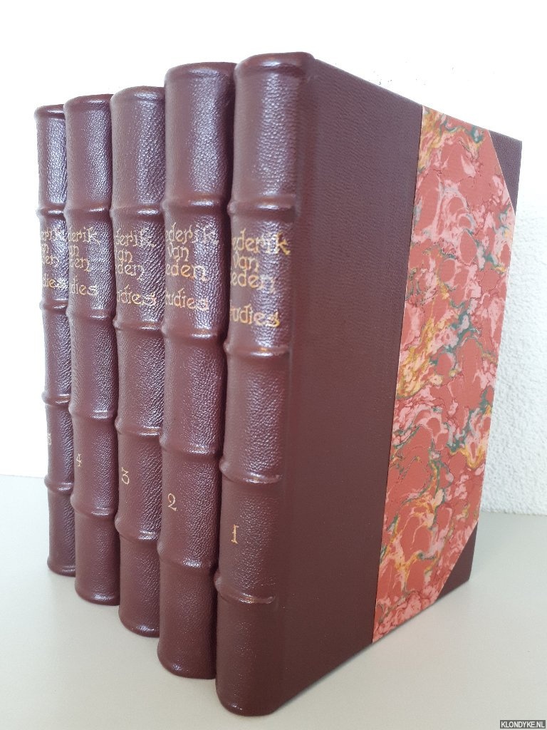 Eeden, Frederik van - Studies (5 delen compleet)