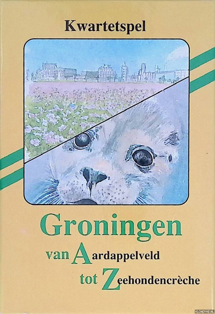 Kwartetspel - Groningen: van Aardapelveld tot Zeehondencrche: Kwartetspel