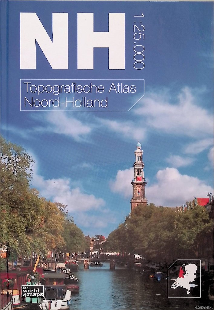 Kersbergen, Rob (samenstelling) - NH: Topografische atlas van Noord-Holland: 1:25.000 (2 delen)