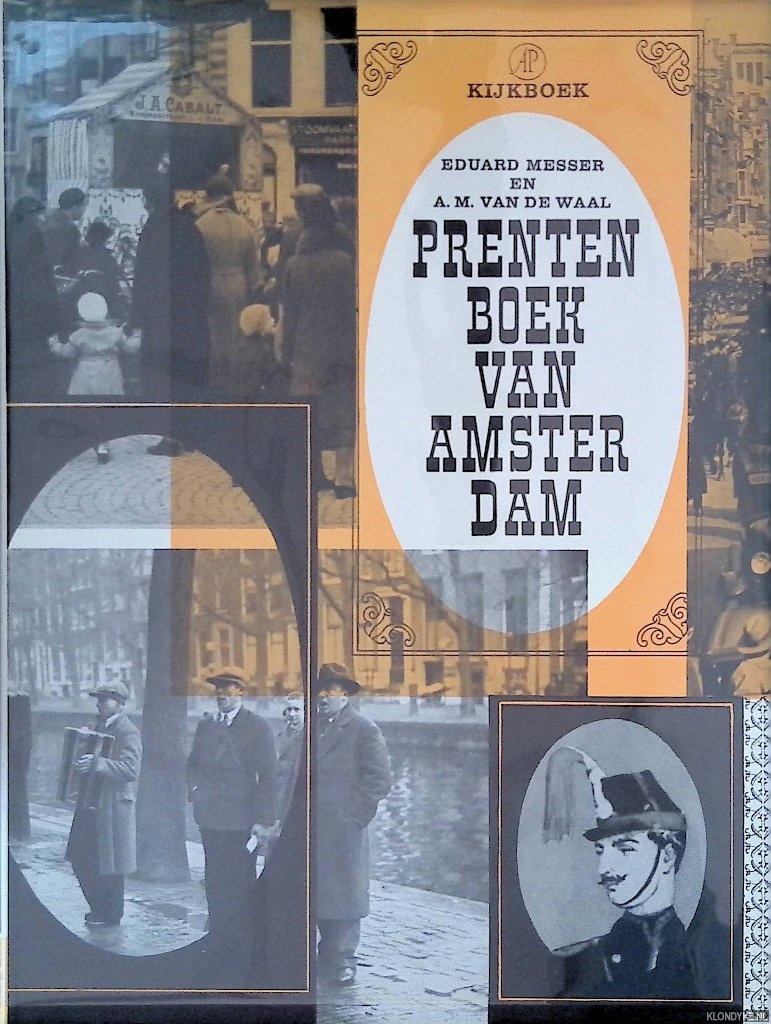Messer, Eduard & A.M. van de Waal - Prentenboek van Amsterdam