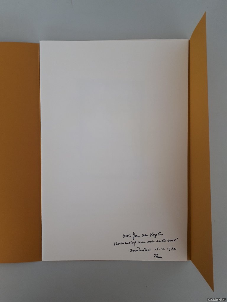 Verlaine, Paul & Theo Dobbelmann (illustrations) - Les amies *SIGNED*