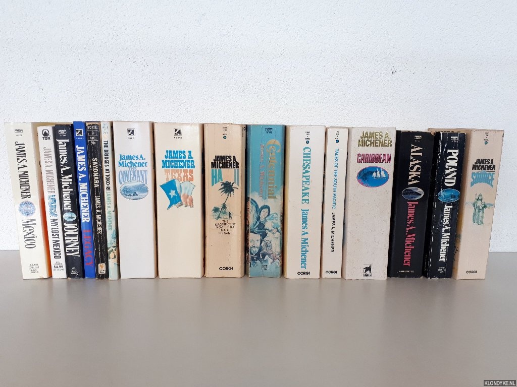 Michener, James A. - 16 titles