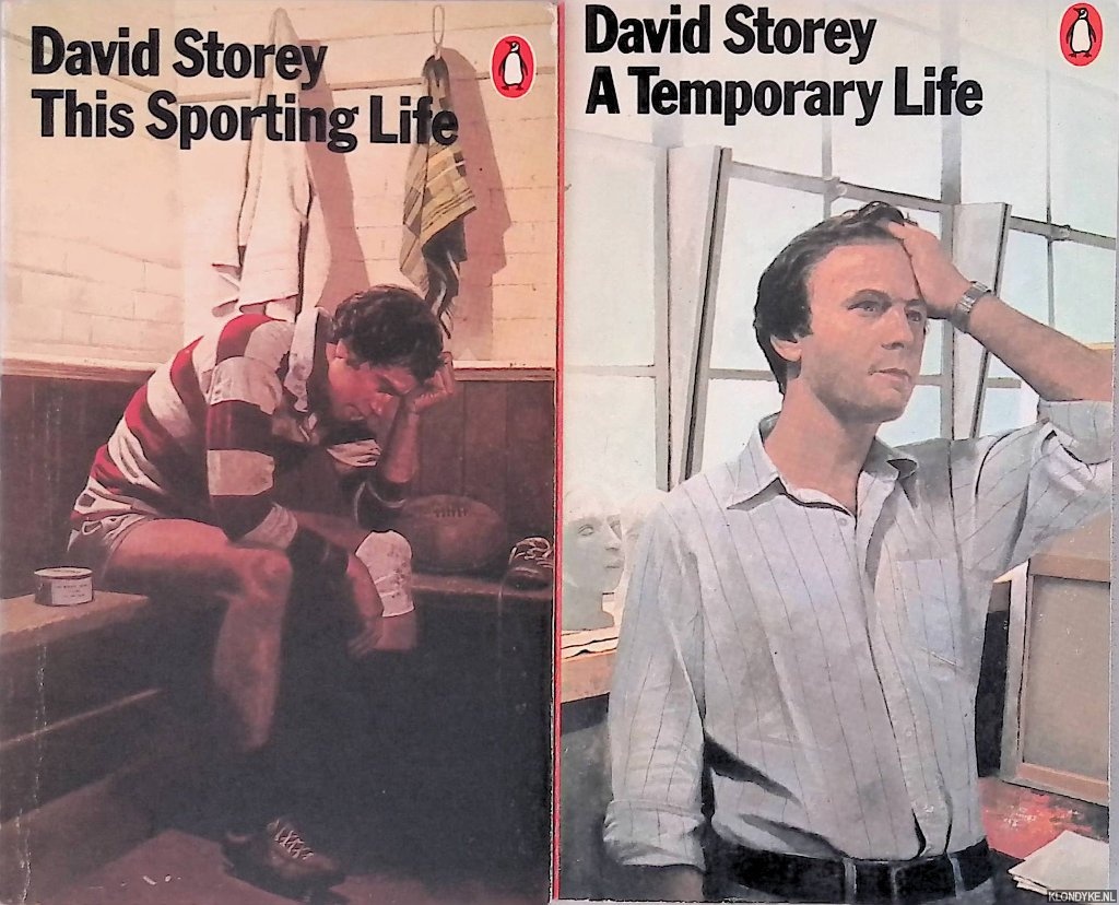 Storey, David - This Sporting Life; A Temporary Life (2 volumes)