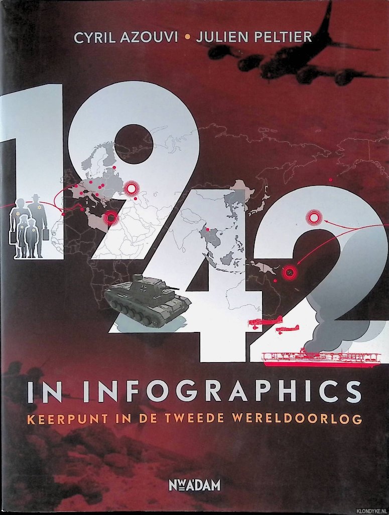 Azouvi, Cyril & Julian Peltier - 1942 in infographics: Keerpunt in de Tweede Wereldoorlog