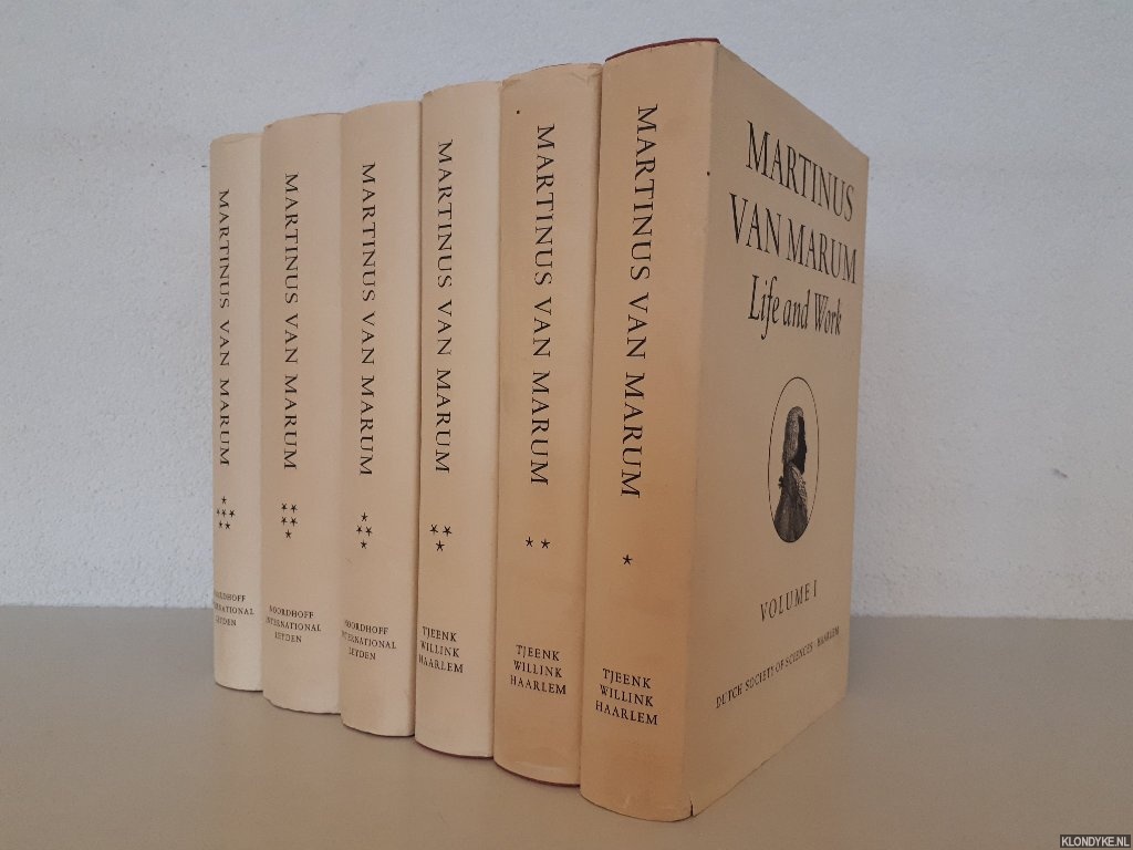 Fornes, R.J. (editor) - Martinus van Marum: Life and Work (6 volumes)