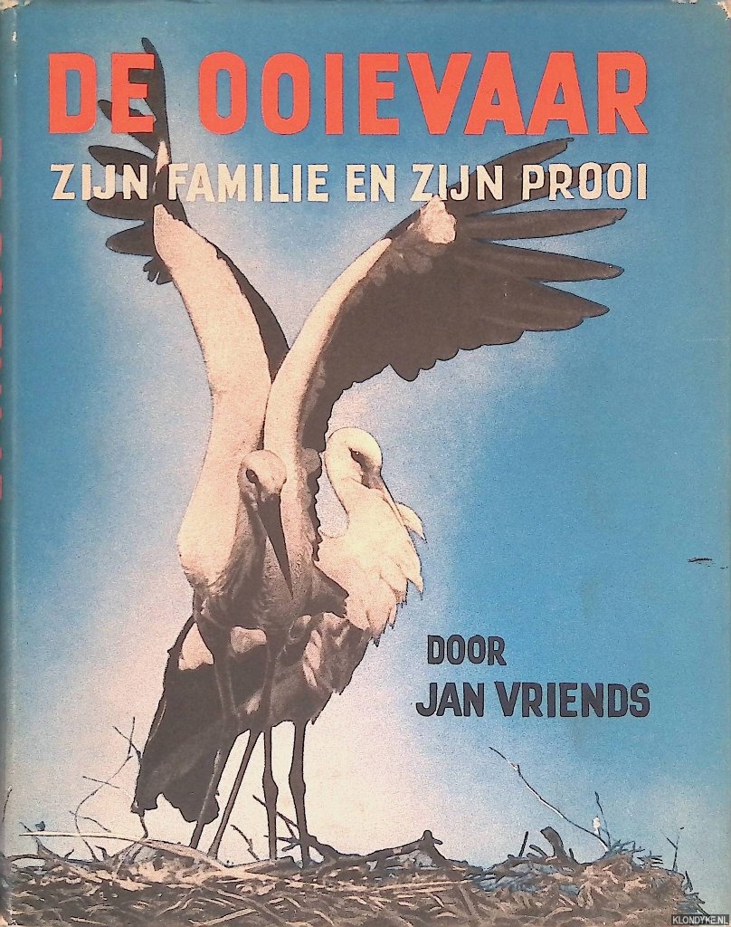 Vriends, Johannes Antonius - De ooievaar: zijn familie en zijn prooi