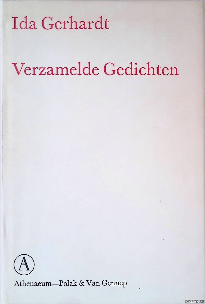 Gerhardt, Ida - Verzamelde gedichten