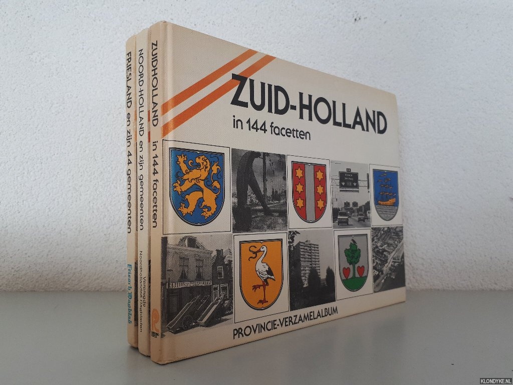 Hemert, Marc van - en anderen - Provincie-verzamelalbum: Zuid-Holland, Noord-Holland, Friesland (3 delen)