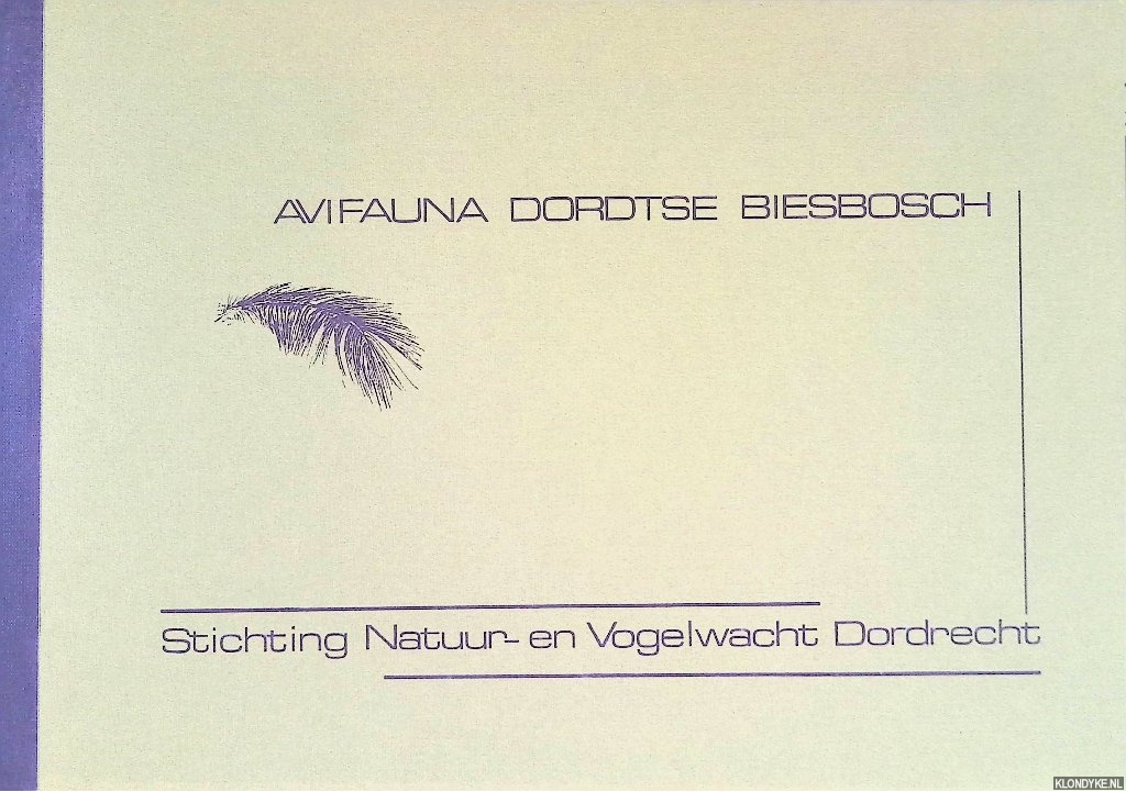 Gebuis, Hans - Avifauna Dordtse Biesbosch