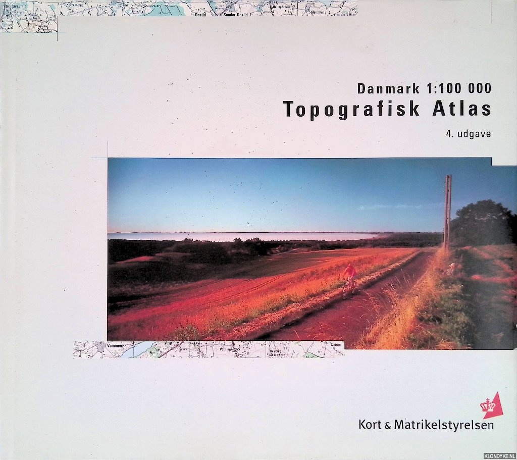 Kort & Matrikelstyrelsen - Danmark 1:100,000: topografisk atlas