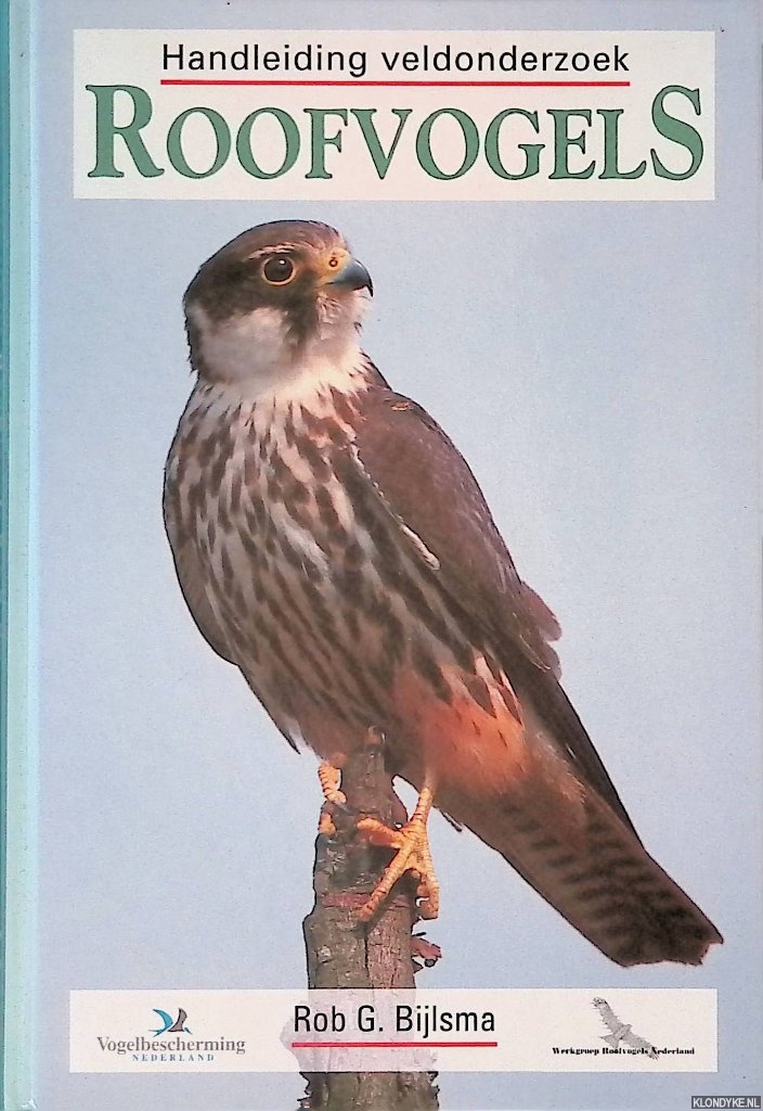 B?lsma, Rob G. - Handleiding veldonderzoek roofvogels