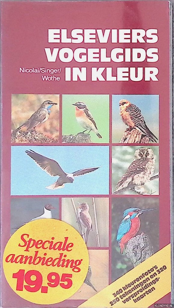 Nicolai, Jurgen & Detlef Singer & Konrad Wothe - Elseviers vogelgids in kleur