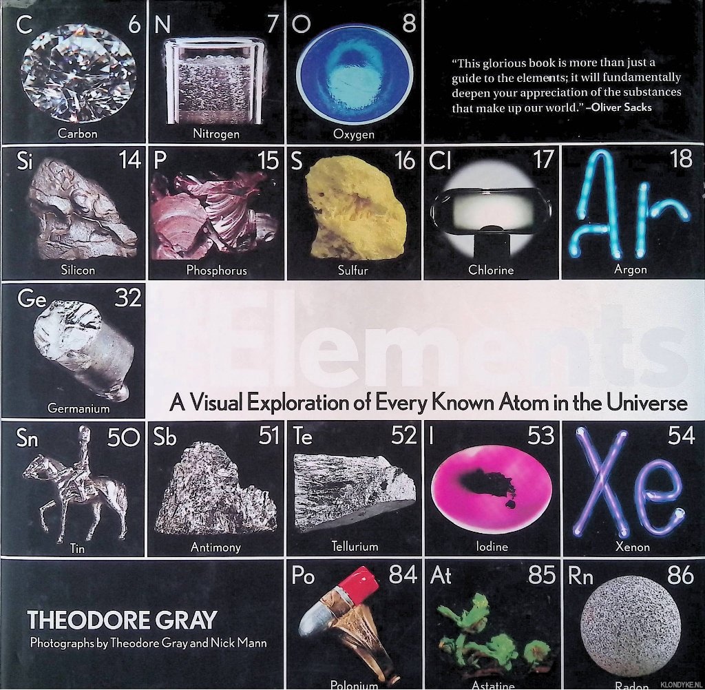 Gray, Theodore - The Elements: A Visual Exploration of Every Known Atom in the Universe