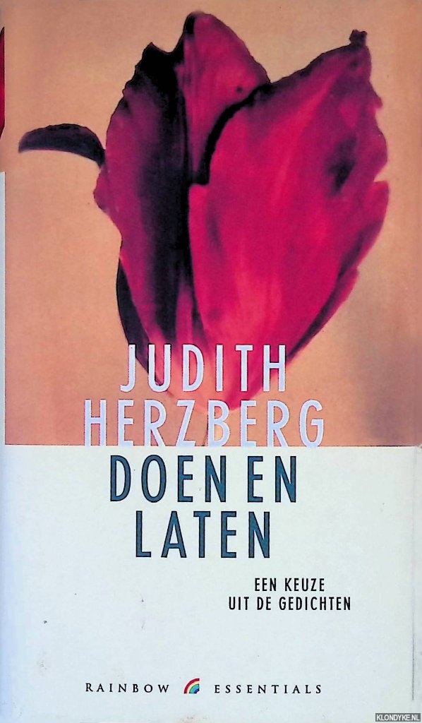 Herzberg, Judith - Doen en laten: Een keuze uit de gedichten